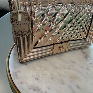 New Rose Gold Alyssa Fashion Nova Boy Bag
